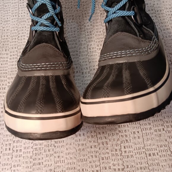 Sorel women's 'Joan of Arctic' knit liner mid calf snow winter boots sz 9 - Picture 6 of 12